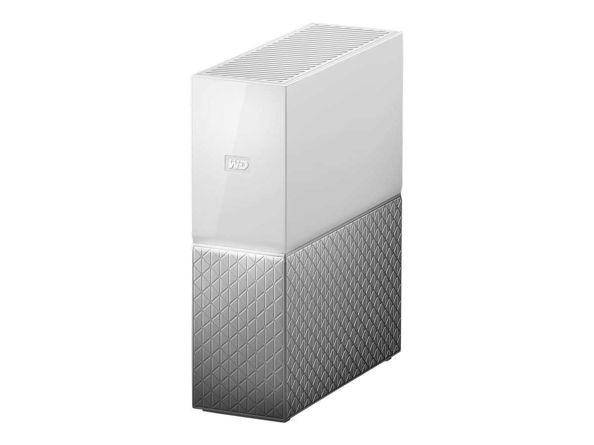WD My Cloud Home 4TB Eingebauter Ethernet-Anschluss Grau Speichergerät für...