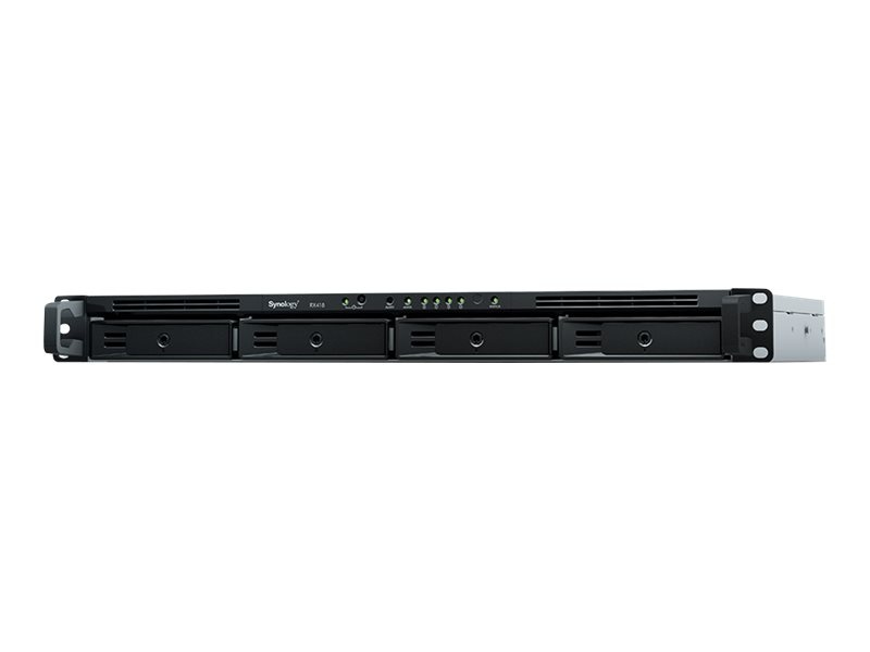 Synology RX418 Rack (1U) Schwarz Disk-Array