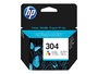 HP Tinte cyan/magenta/yellow Nr. 304 (N9K05A) 100 Seiten
