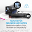 HP Toner cyan/magenta/yellow Nr. 201X (CF253XM) je ca. 2.300 Seiten, Tri-Pack