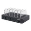 Manhattan Charging Station, 6x USB-A Ports, Outputs: 6x 2.4A, Smart IC, LED...