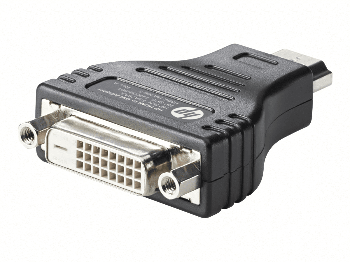 HP HDMI to DVI Adapter - Adapter - Digital / Display / Video - 19-polig -...