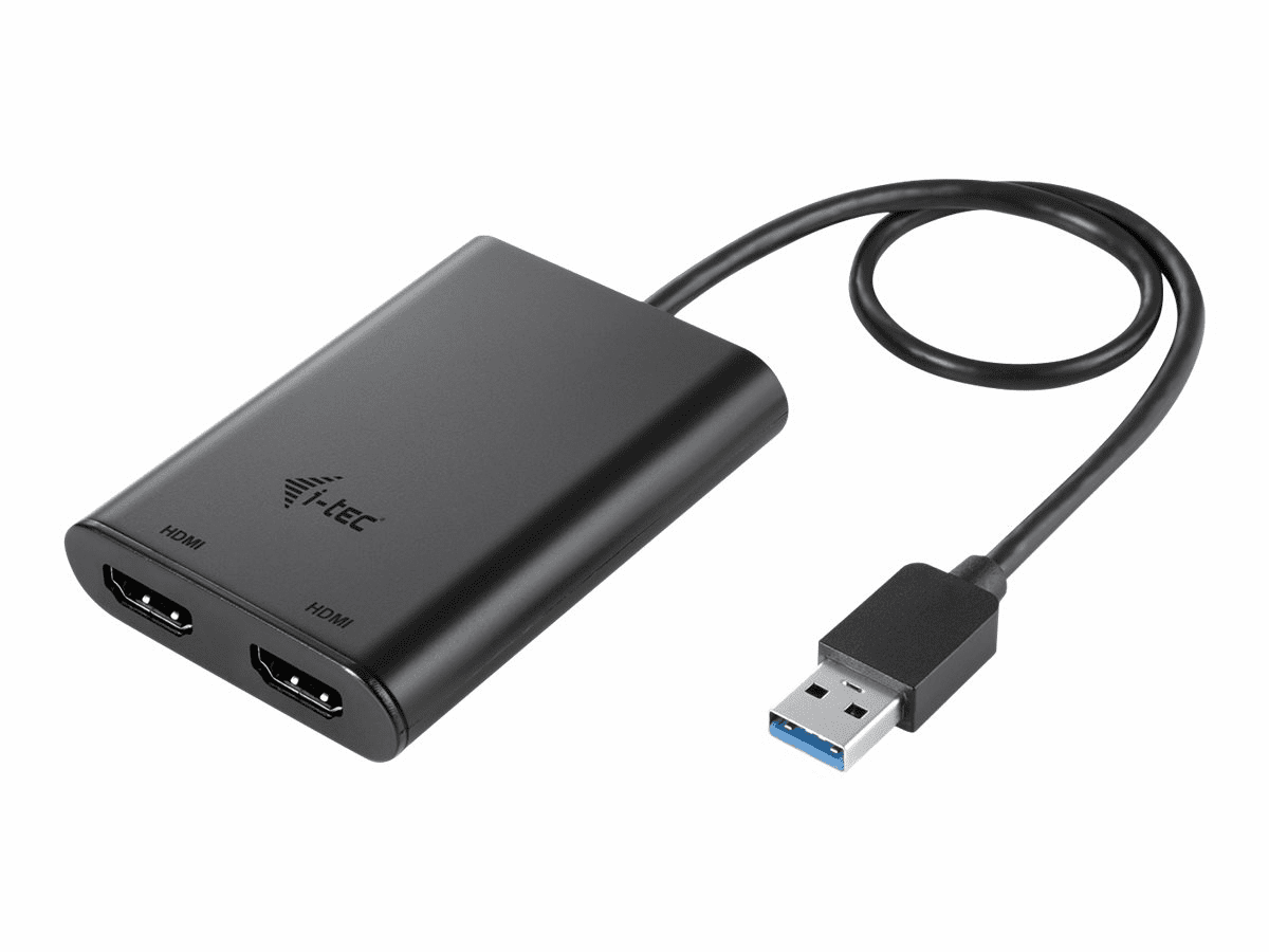 i-tec USB 3.0 A/C Dual HDMI Adapter - Externer Videoadapter