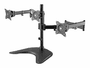 Digitus Triple Monitor-Halter mit Standfuß 13-27, 3x 8 kg (max.), schwarz