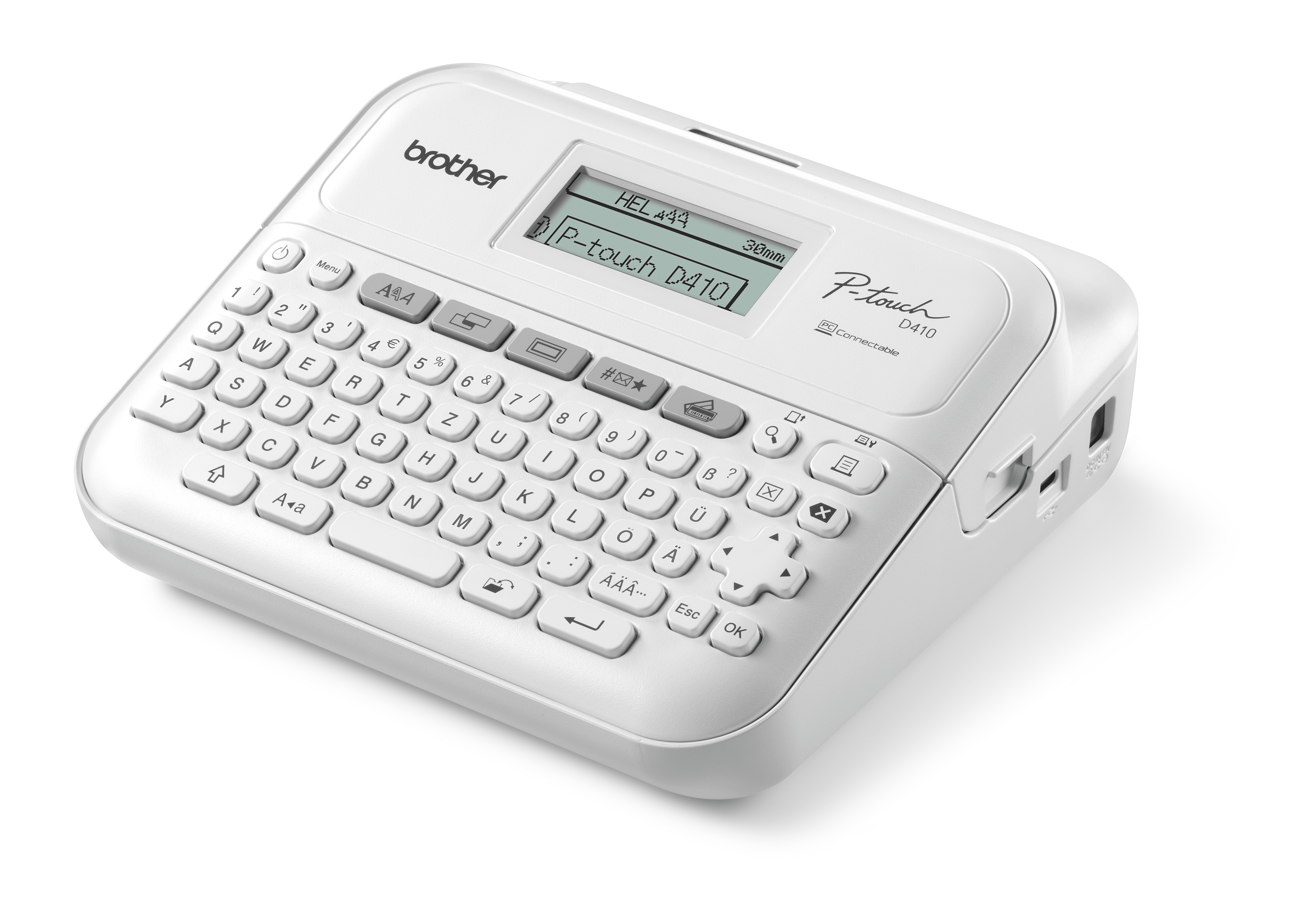 Brother P-Touch D410 3,5 bis 18 mm Bandbreite