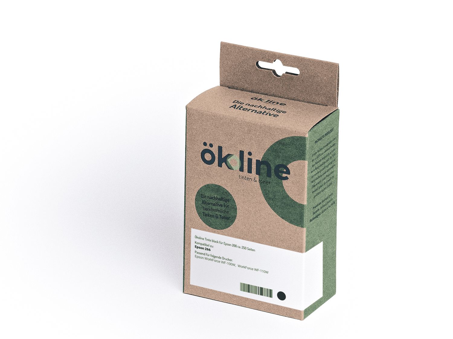 Ökoline Tinte black für Epson 266 ca. 250 Seiten