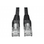 Tripp 5ft Cat6 Gigabit Snagless Molded Patch Cable RJ45 M/M Black 5 -...