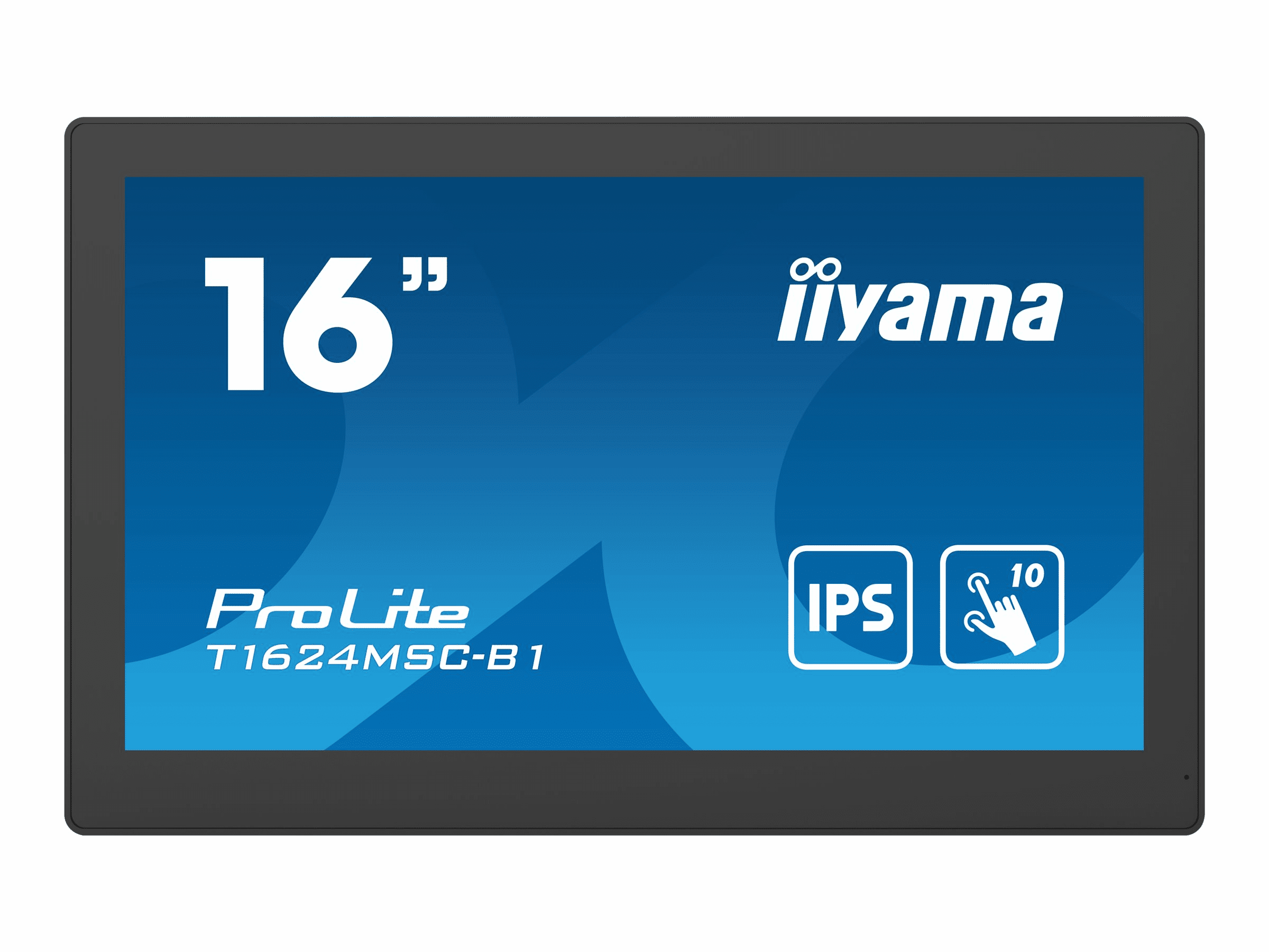 Iiyama ProLite T1624MSC-B1, 15.6 Touch, Full HD (1920x1080), IPS, PCAP...