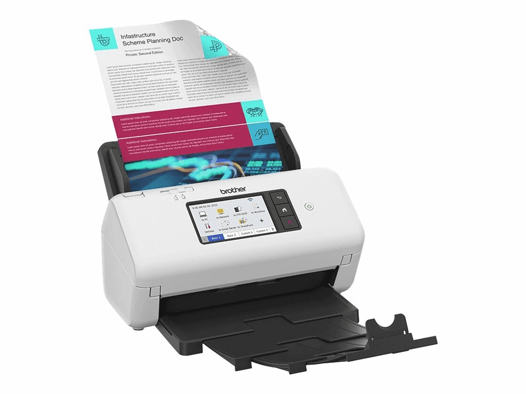BROTHER ADS-4700W Documentenscanner 40ppm