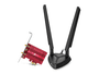 TP-Link ARCHER TXE75E, 2.4GHz/5GHz/6GHz WLAN, Bluetooth 5.0 LE, PCIe x1