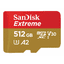 SanDisk Extreme - Flash-Speicherkarte (microSDXC-an-SD-Adapter inbegriffen)