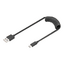 Digitus USB Kabel - USB-C zu USC-A - Spiralkabel - 1m