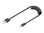 Digitus USB Kabel - USB-C zu USC-A - Spiralkabel - 1m