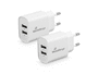 MEDIARANGE 12W Steckdosen-Ladegerät mit zwei USB-A weiß