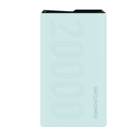 RealPower Powerbank PB-20000 PD light blue