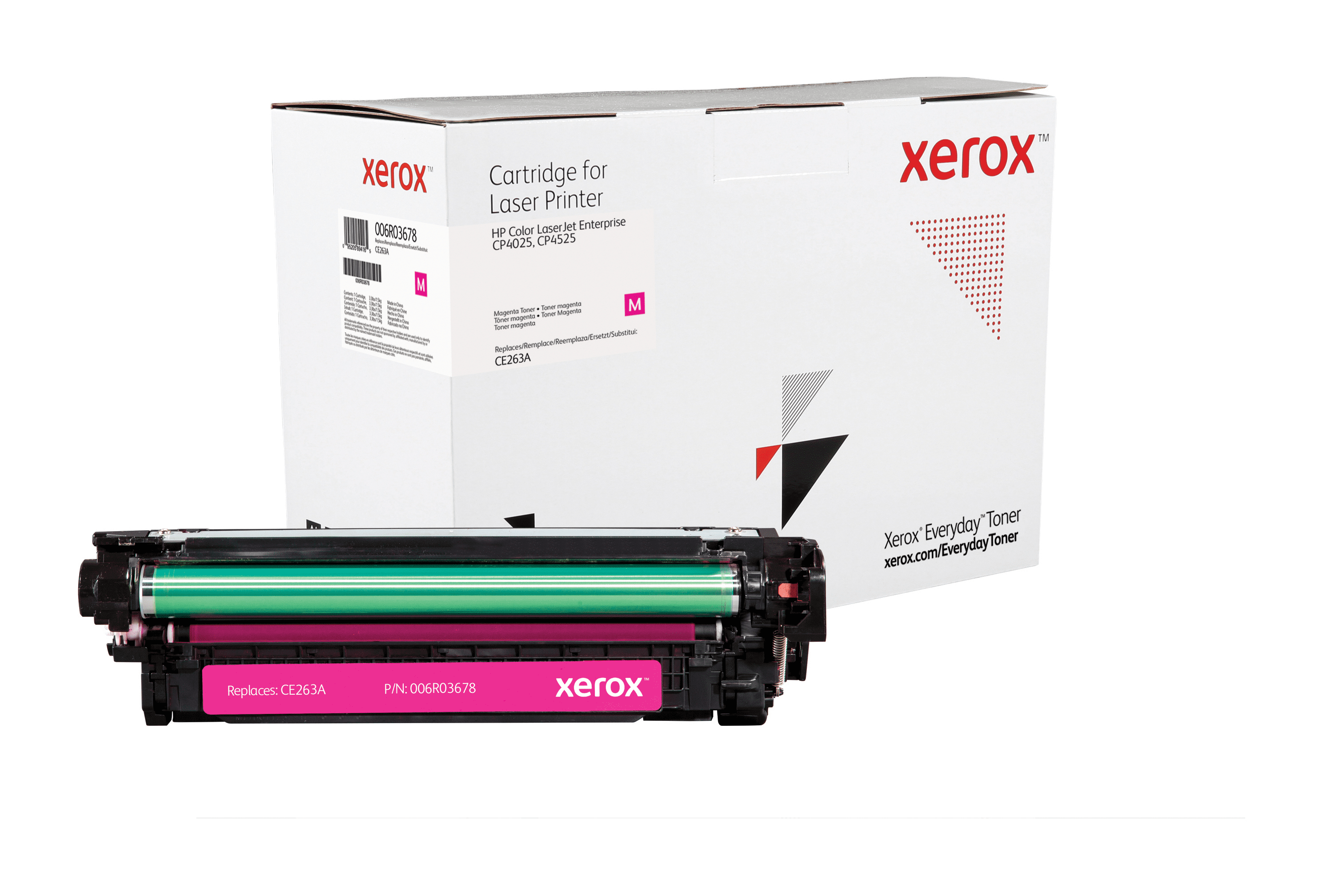 XEROX Toner magenta kompatibel zu HP CE263A ca. 11.000 Seiten