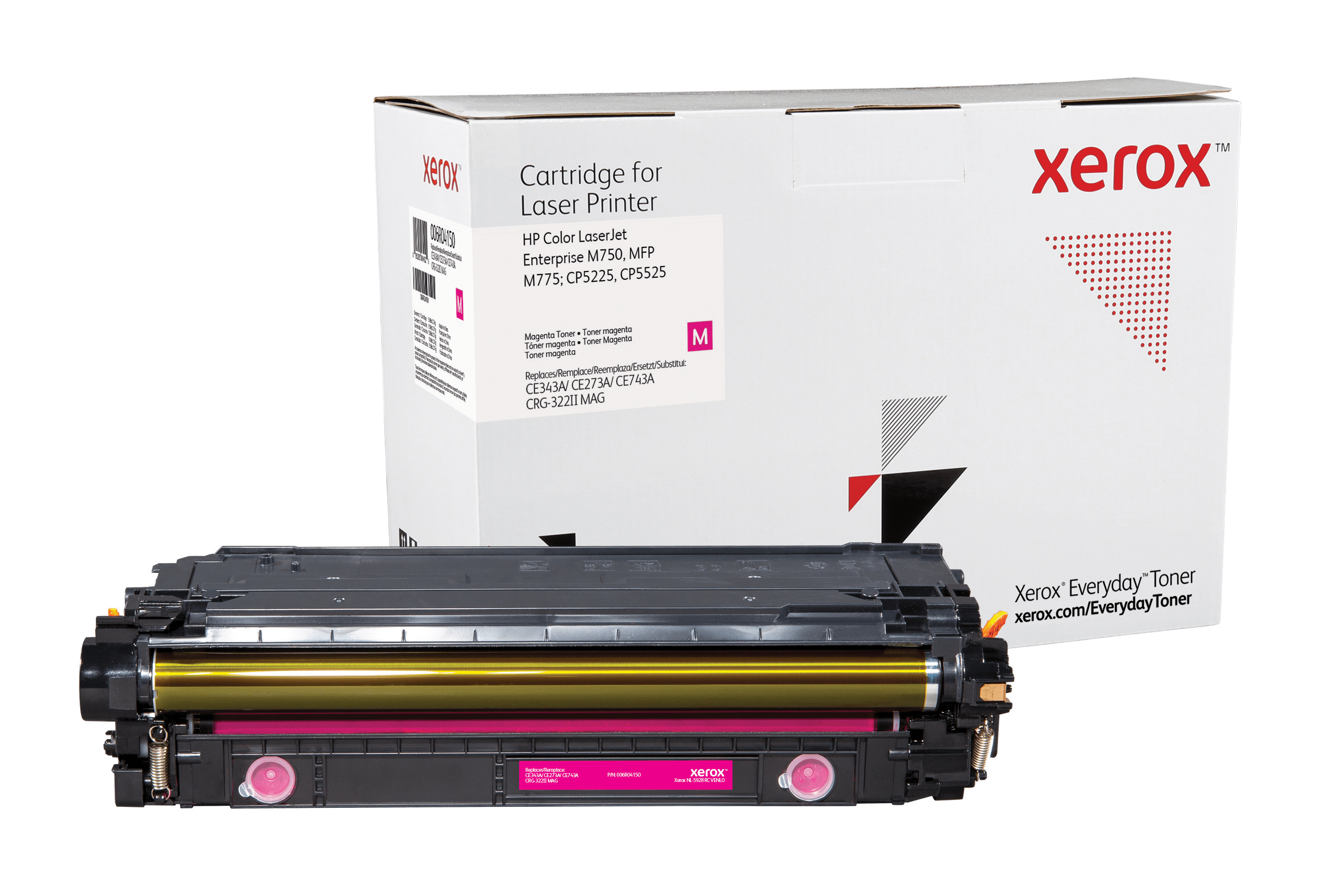 XEROX Toner magenta kompatibel zu HP CE343A/CE273A/CE743A ca. 16.000 Seiten