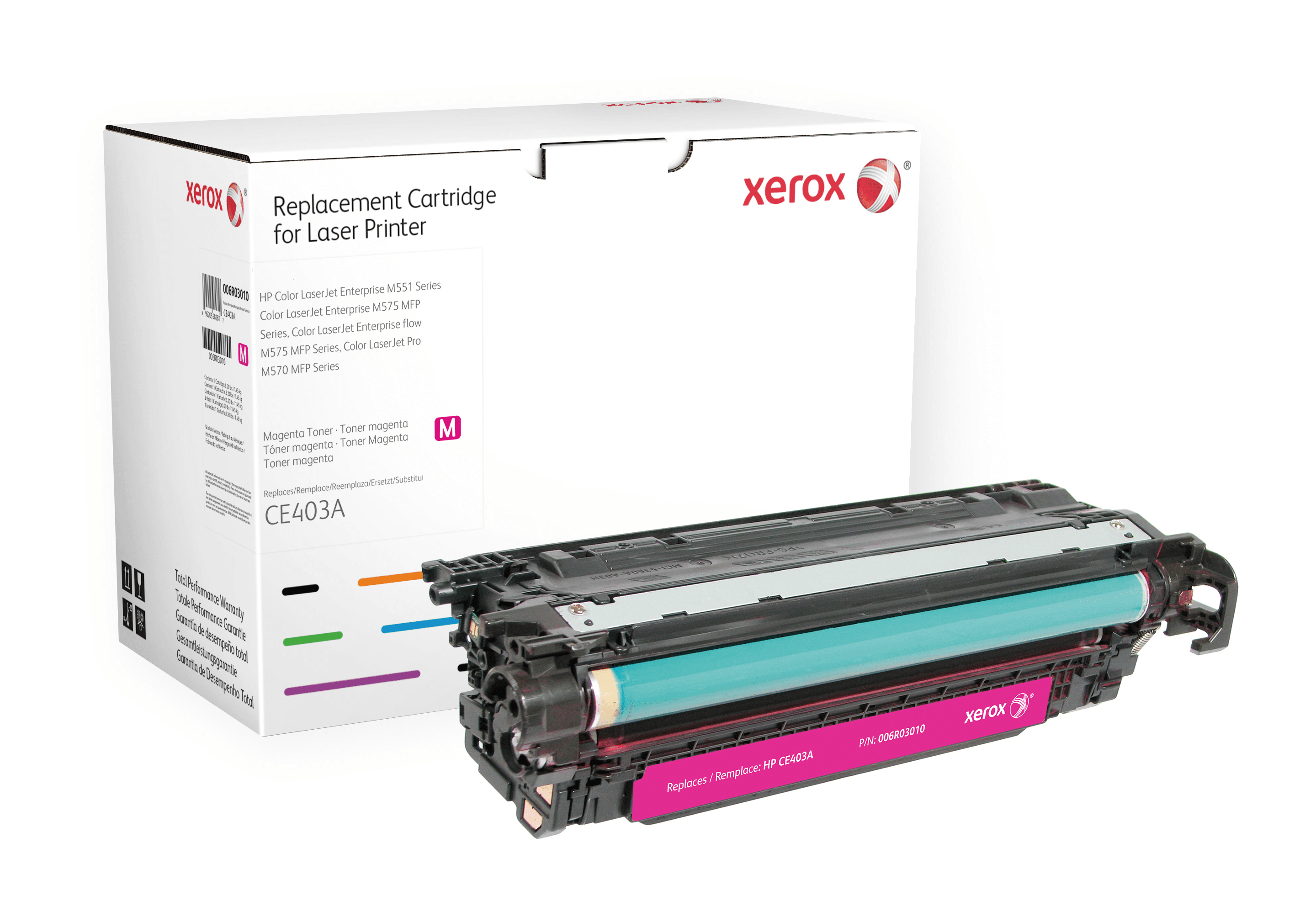 XEROX Toner magenta kompatibel zu HP CE403A ca. 6.000 Seiten