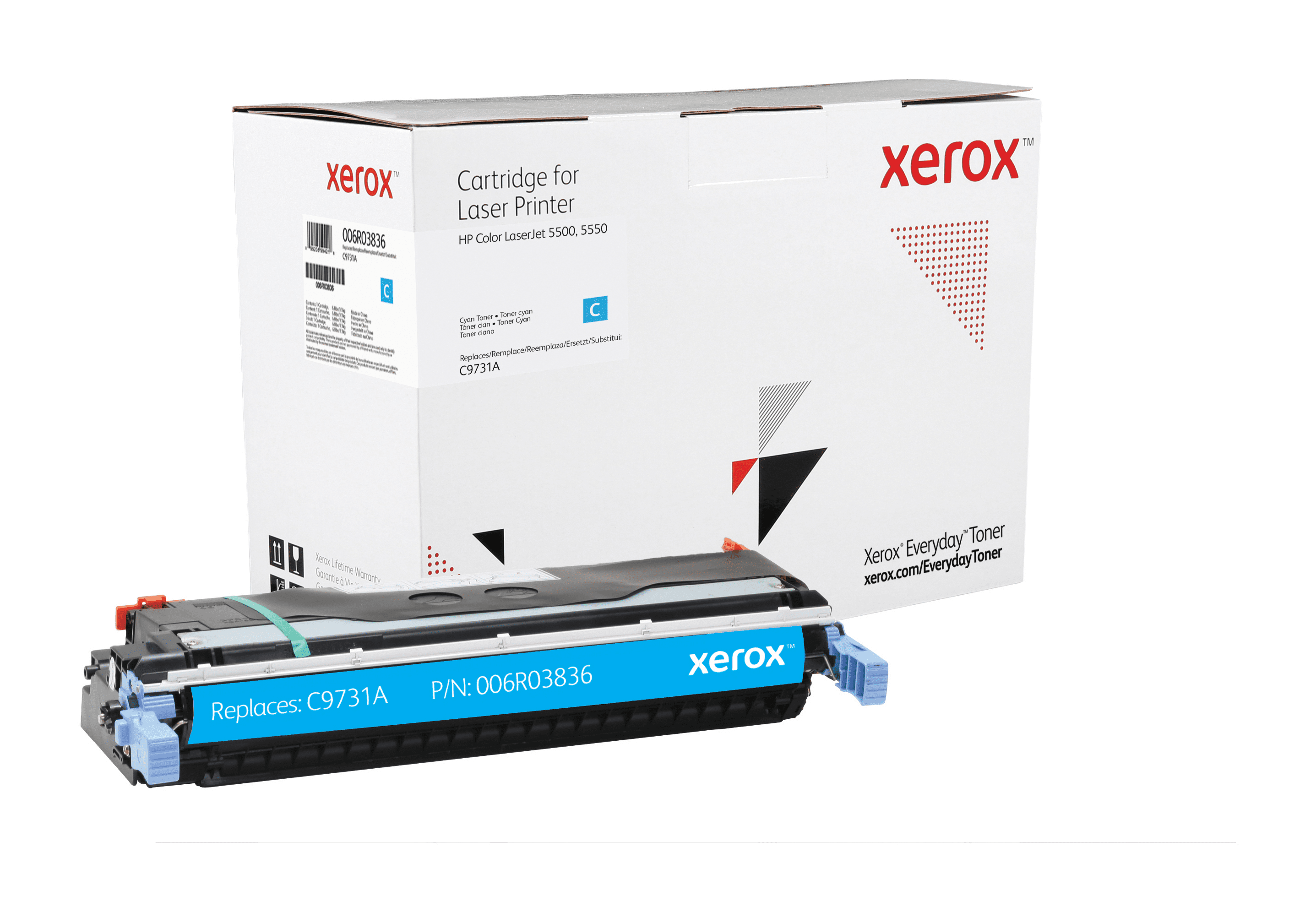 XEROX Toner cyan  kompatibel zu HP C9731A ca. 12.000 Seiten