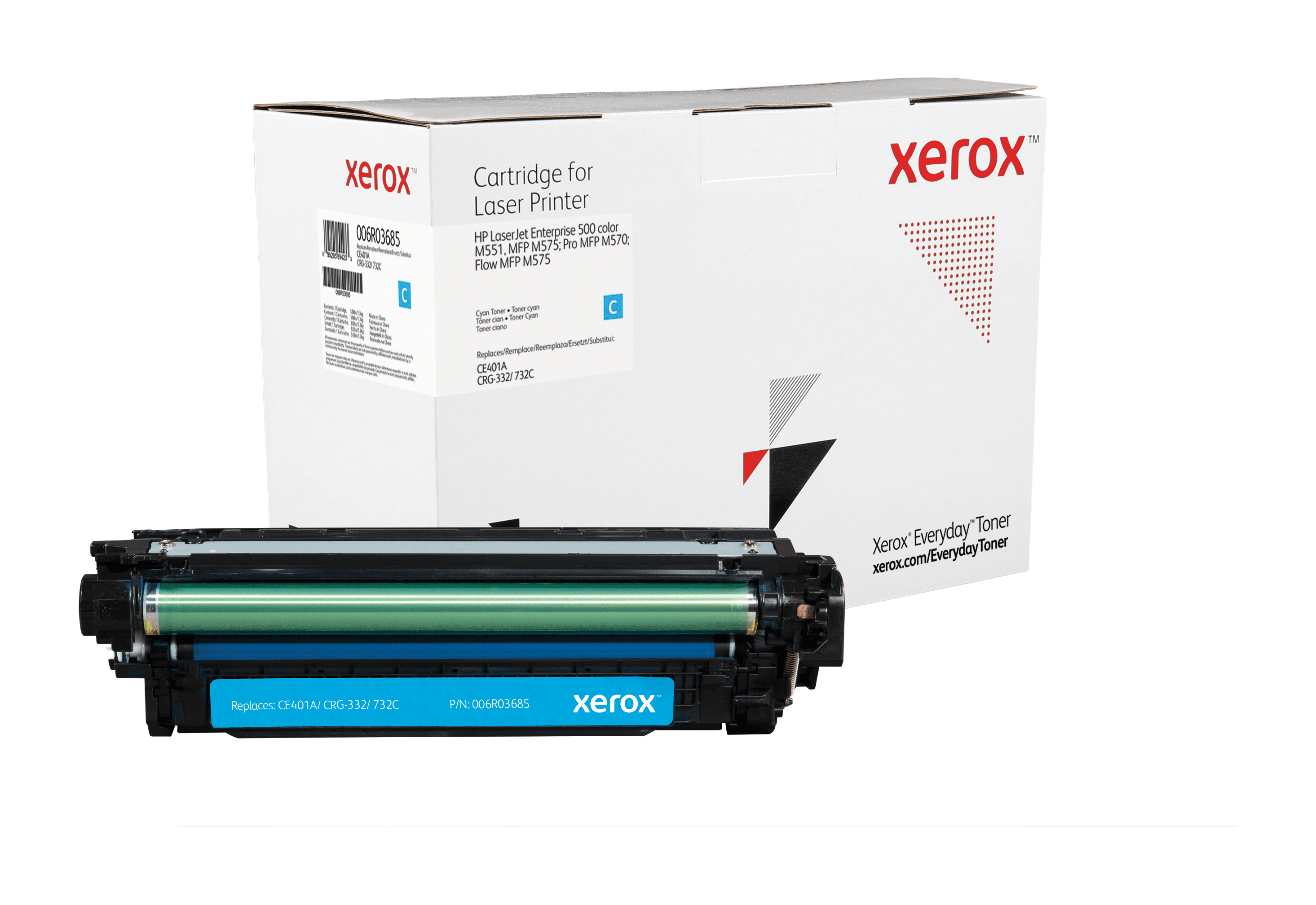 XEROX Toner cyan kompatibel zu HP CE401A ca. 6.000 Seiten