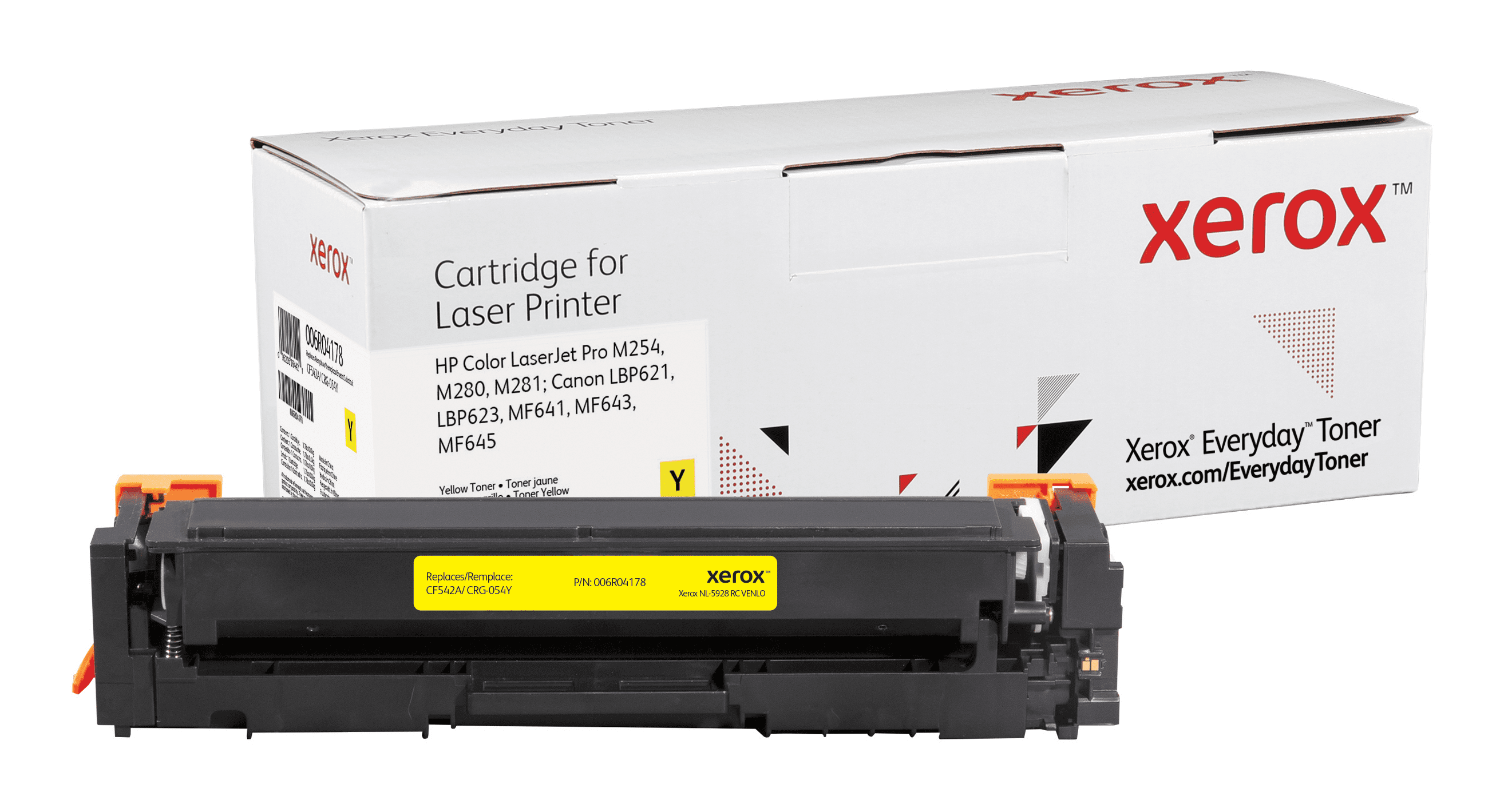 XEROX Toner yellow kompatibel zu HP/Canon CF542A/CRG-054Y ca. 1.300 Seiten