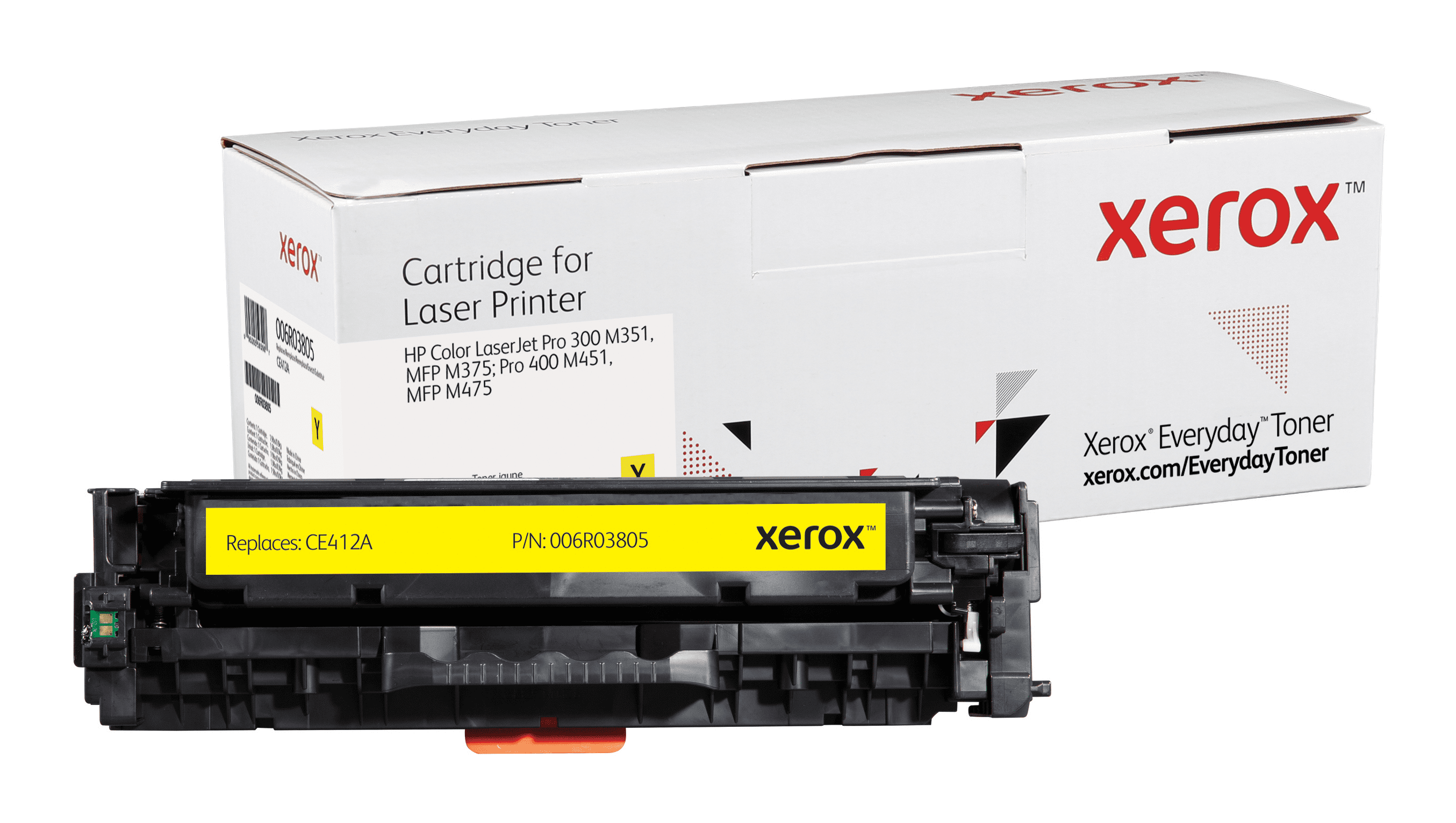 XEROX Toner yellow kompatibel zu HP CE412A  ca. 2600 Seiten