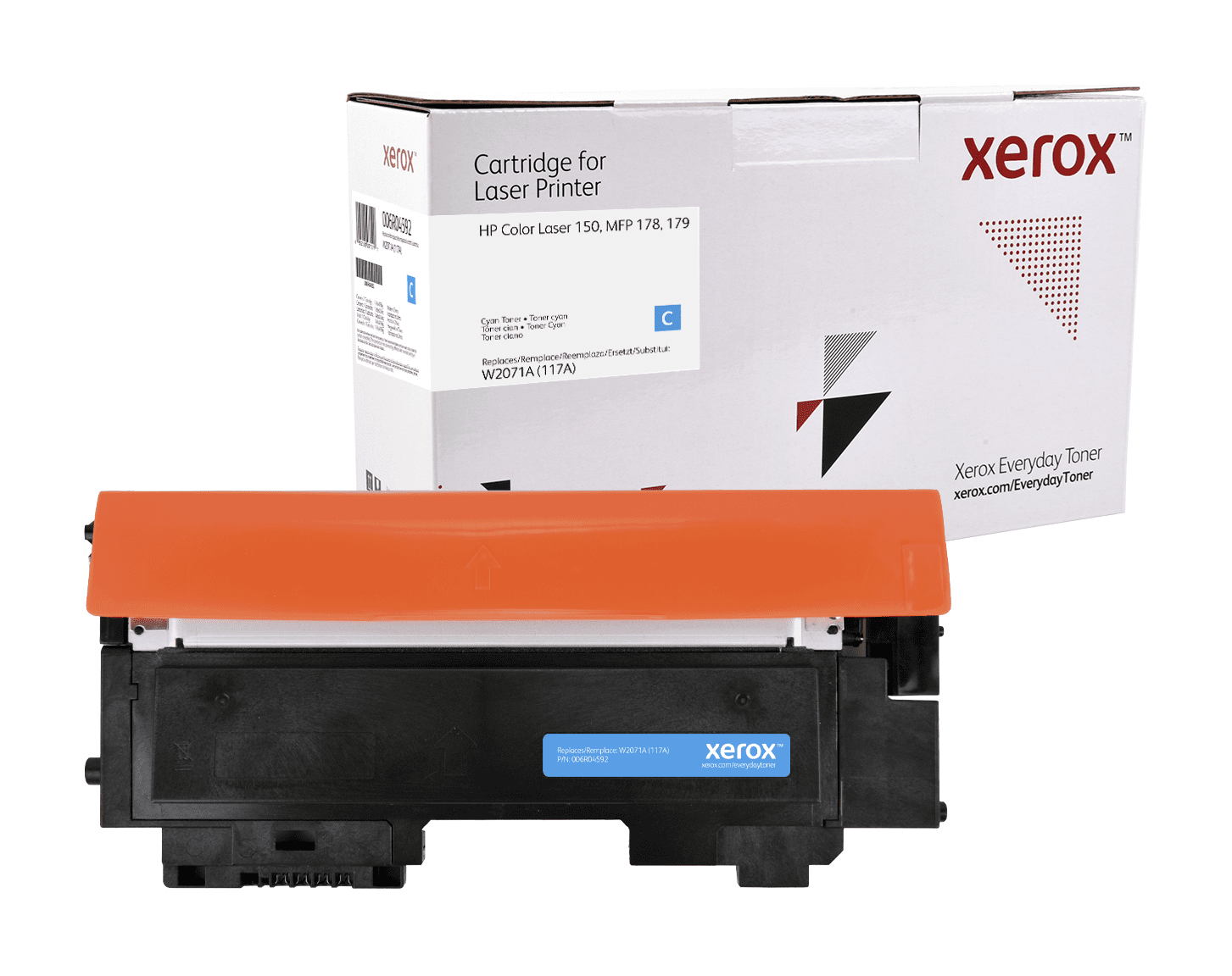 XEROX Toner cyan kompatibel zu HP W2071A  ca. 700 Seiten