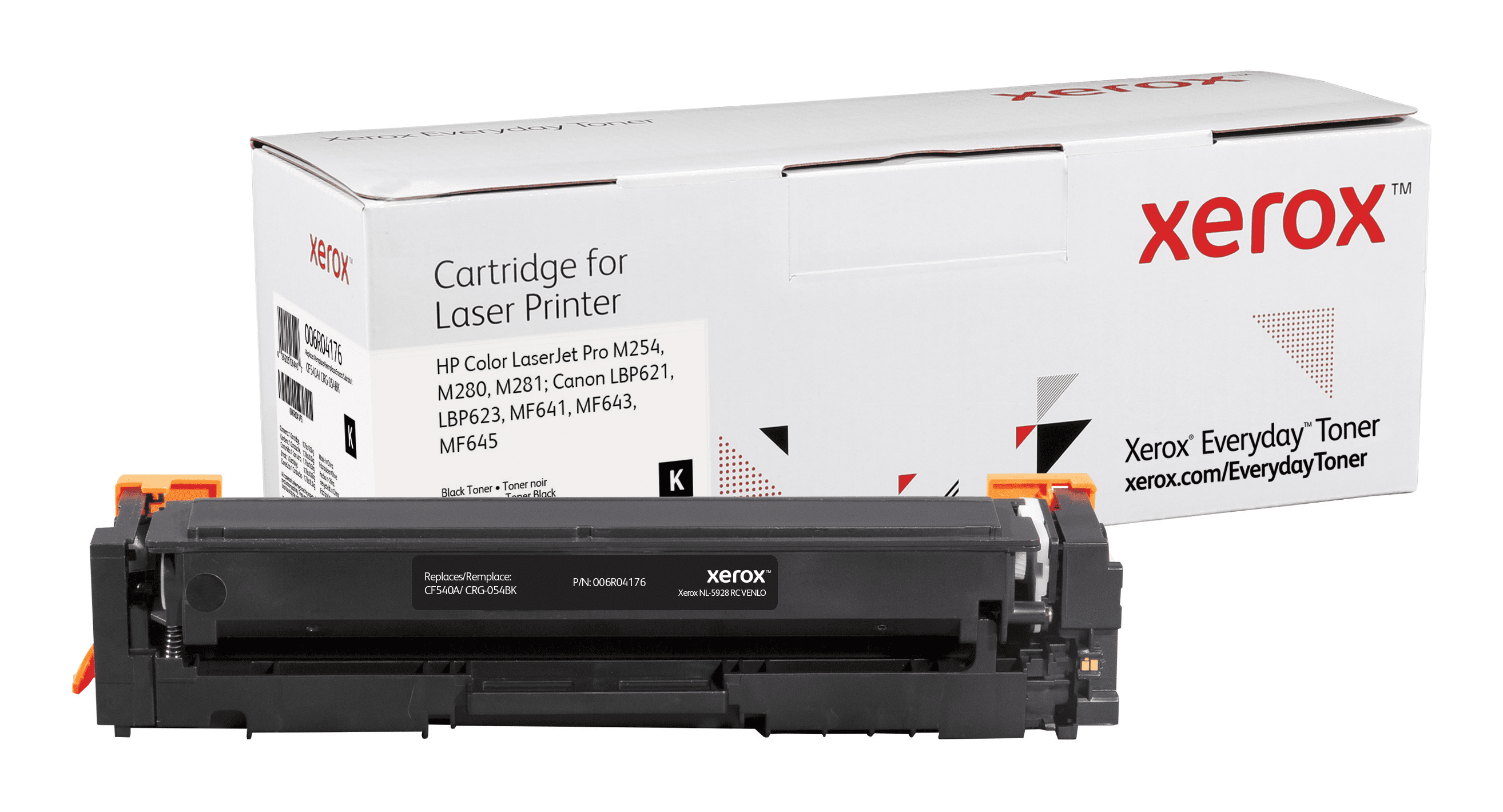 XEROX Toner schwarz kompatibel zu HP CF302A, Canon CRG-054BK)  ca. 1400 Seiten