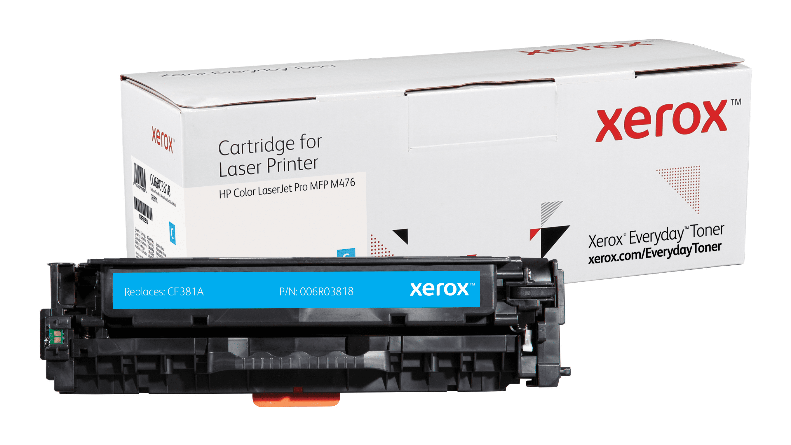 XEROX Toner cyan kompatibel zu HP CF381A  ca. 2700 Seiten