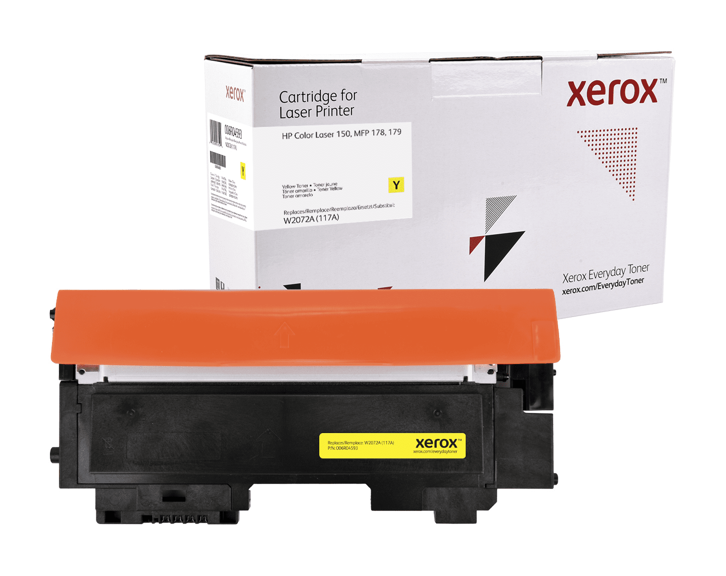 XEROX Toner yellow  kompatibel zu HP W2072A ca. 700 Seiten