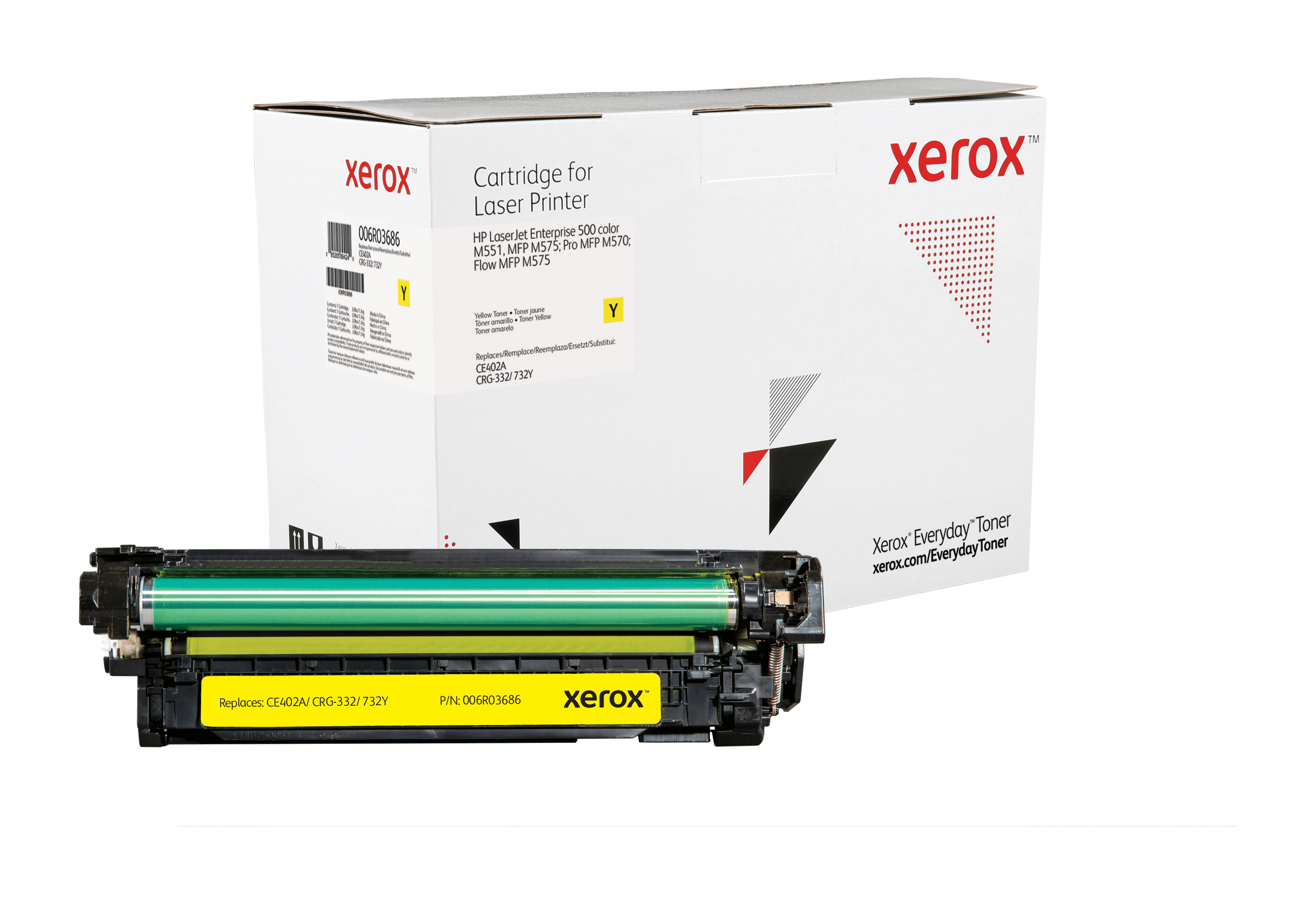 XEROX Toner yellow kompatibel zu HP CE402A  ca. 6000 Seiten