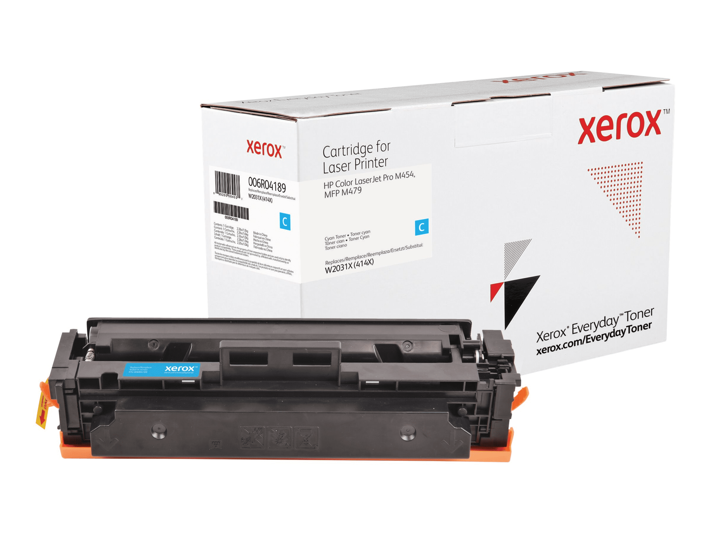 XEROX Toner cyan kompatibel zu HP W2031X  ca. 6000 Seiten