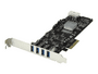 StarTech.com 4 Port USB 3.0 SuperSpeed PCI Express Schnittstellenkarte mit 4...