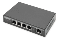 DIGITUS Extender 4-Port Gigabit PoE 802.3at 60W