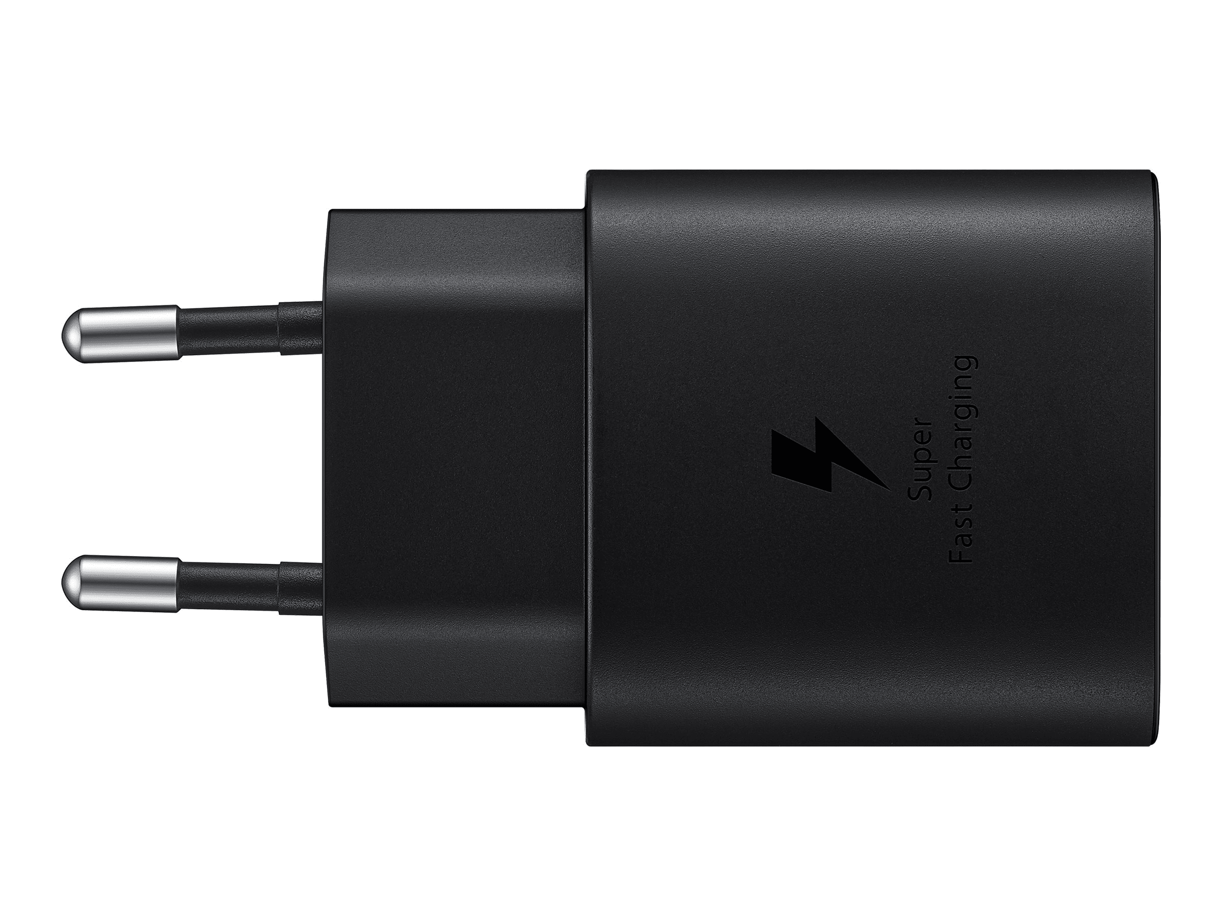Samsung Schnellladegerät 25W USB-C ohne Kabel schwarz