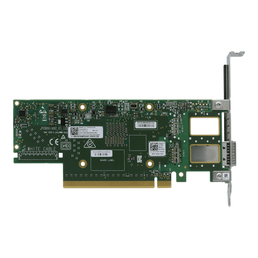 Mellanox NVIDIA ConnectX-6 VPI MCX653105A-ECAT-SP - Single Pack - 1A Shop