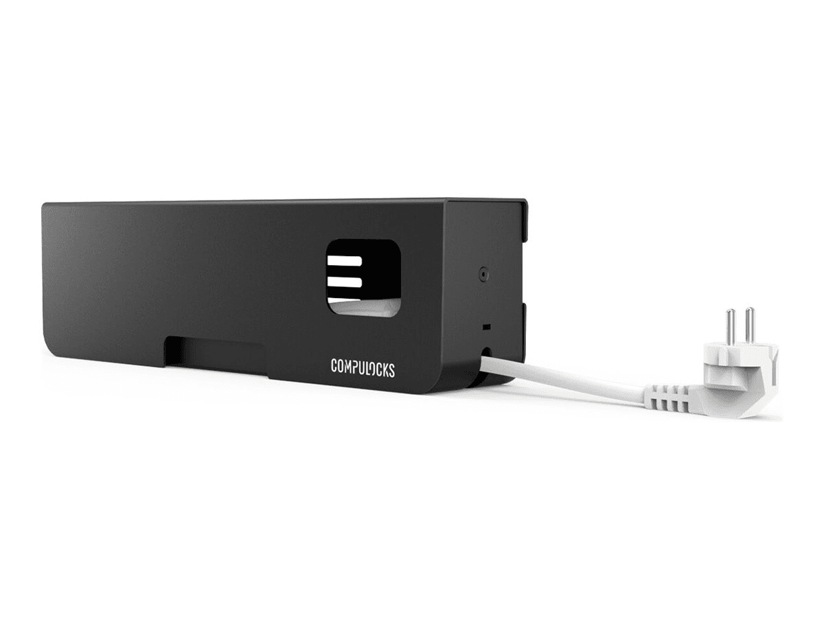 Compulocks Security Power Strip EU 5 plugs Black