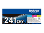 Brother Multipack TN241 C/M/Y ca. 1.400 Seiten