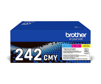 Brother Multipack TN242 C/M/Y/ ca. 1.400 Seiten