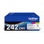 Brother Multipack TN242 C/M/Y/ ca. 1.400 Seiten