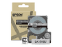 Epson LabelWorks LK-5ABJ - Matte light gray/black - Rolle (1,8 cm)