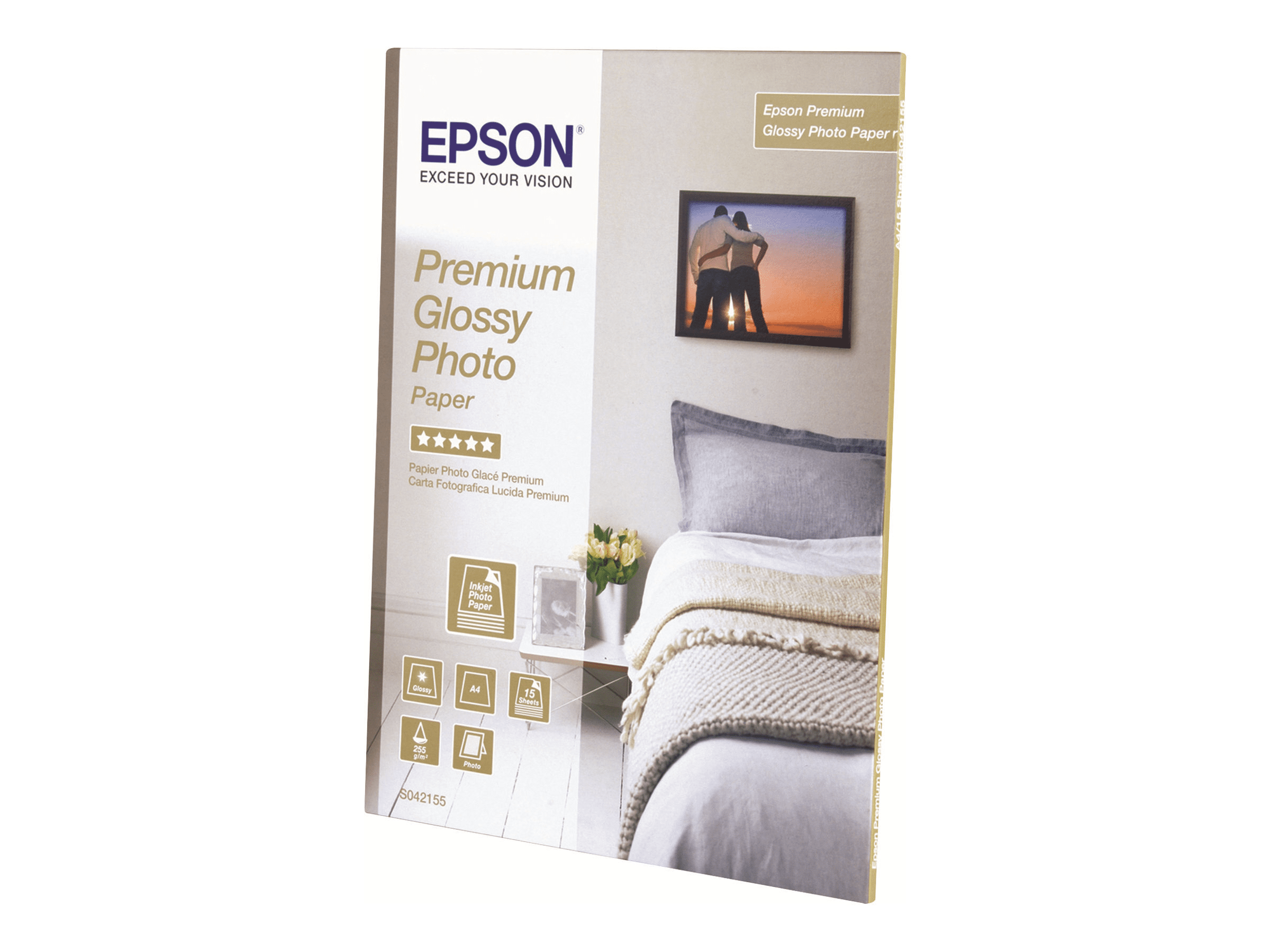 EPSON Fotopapier premium glossy A4 20BBlatt