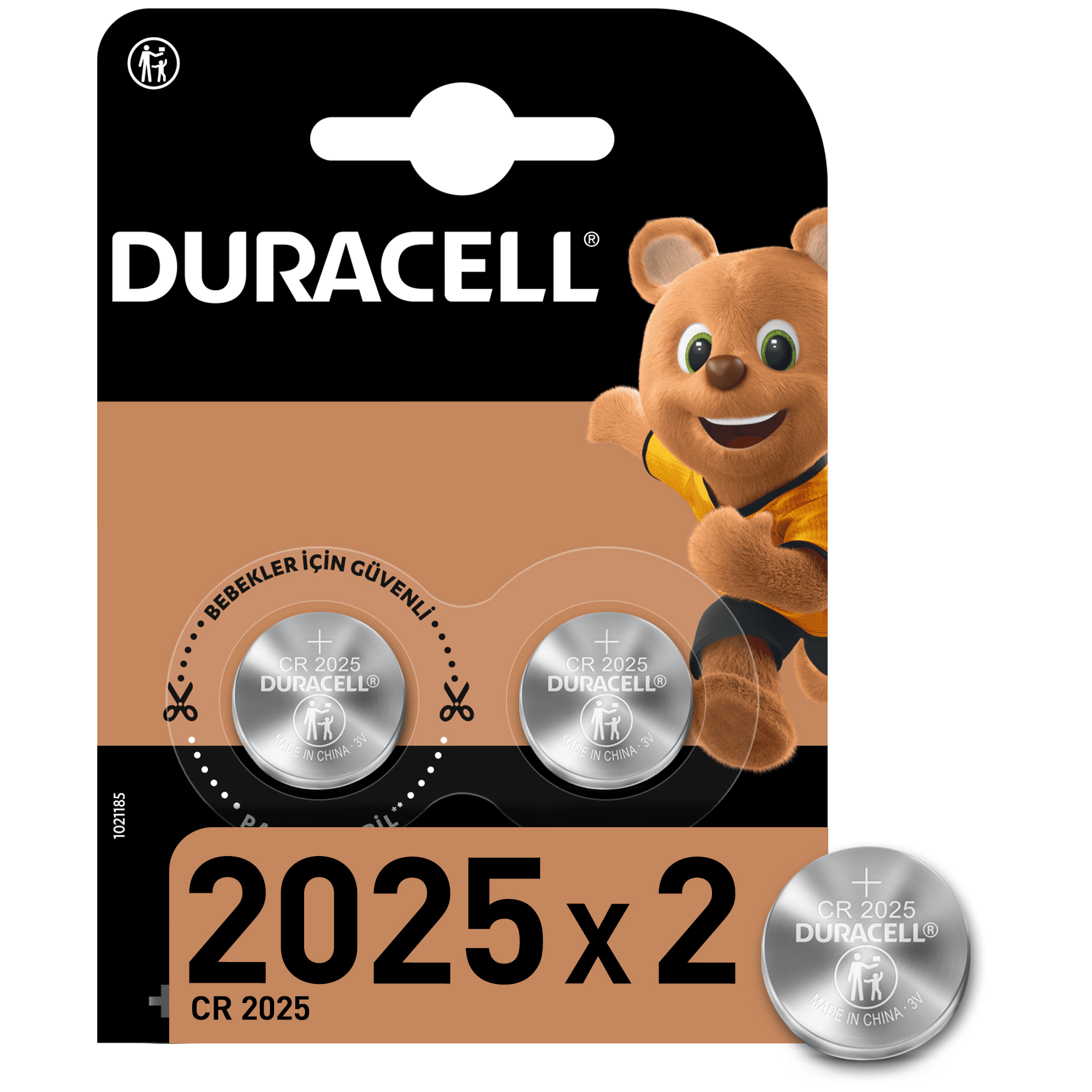 Duracell CR2025, 2er-Pack