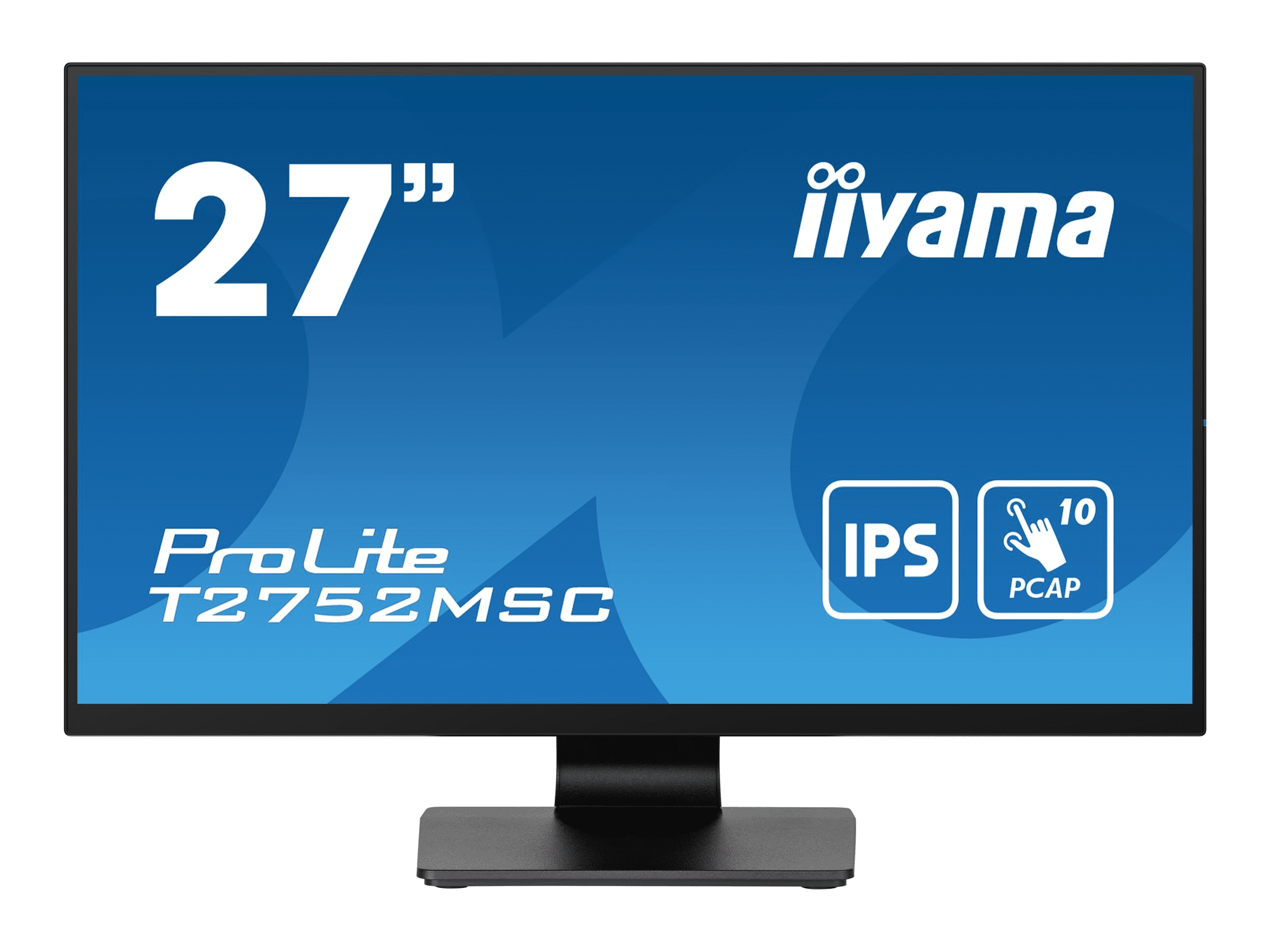 iiyama ProLite T2752MSC-B1, 27 Touch, Full HD (1920x1080), IPS, 60Hz, HDMI,...