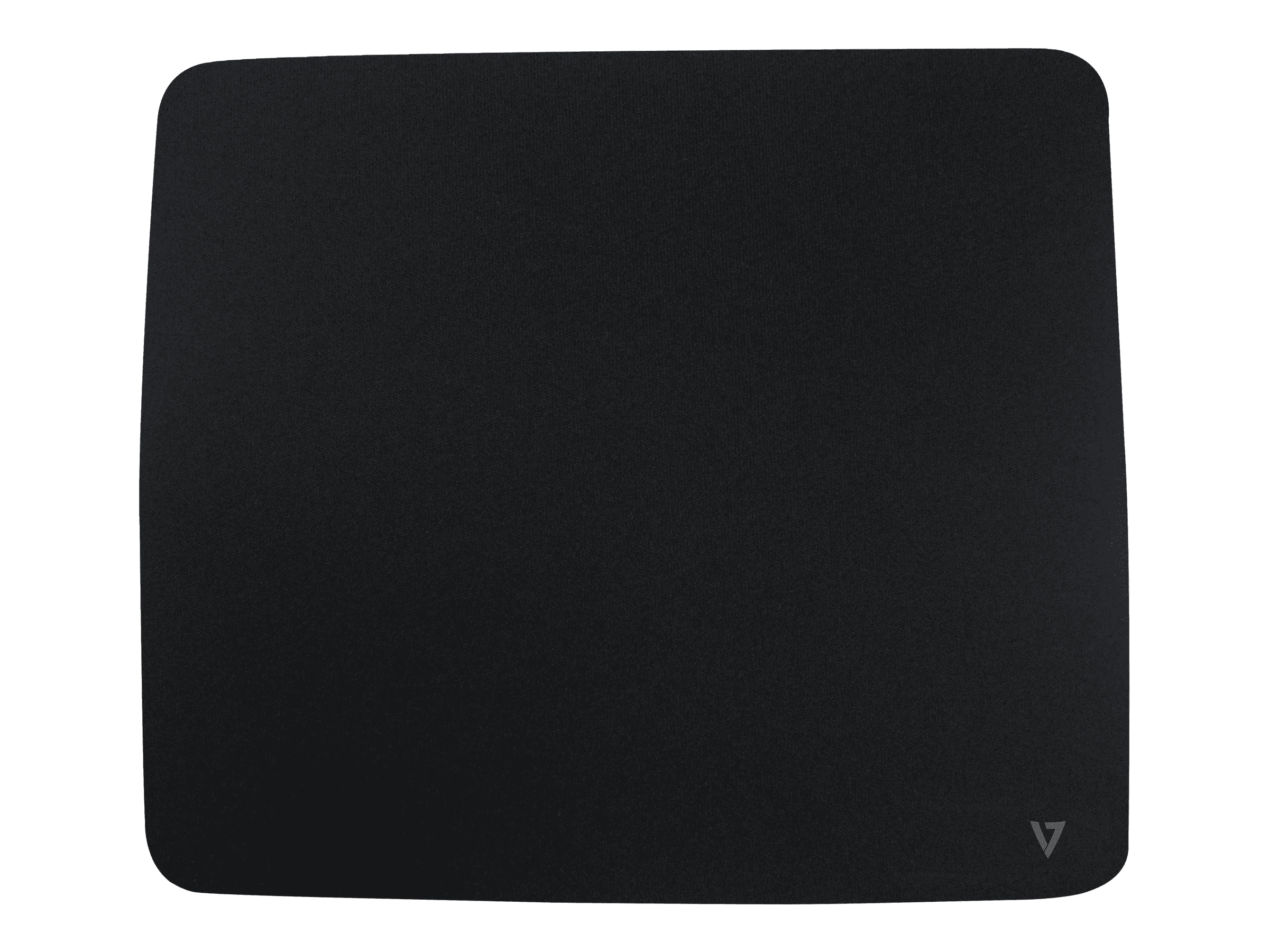V7 Mauspad - 200 mm x 230 mm Abmessung - Schwarz - Jersey, Gummi