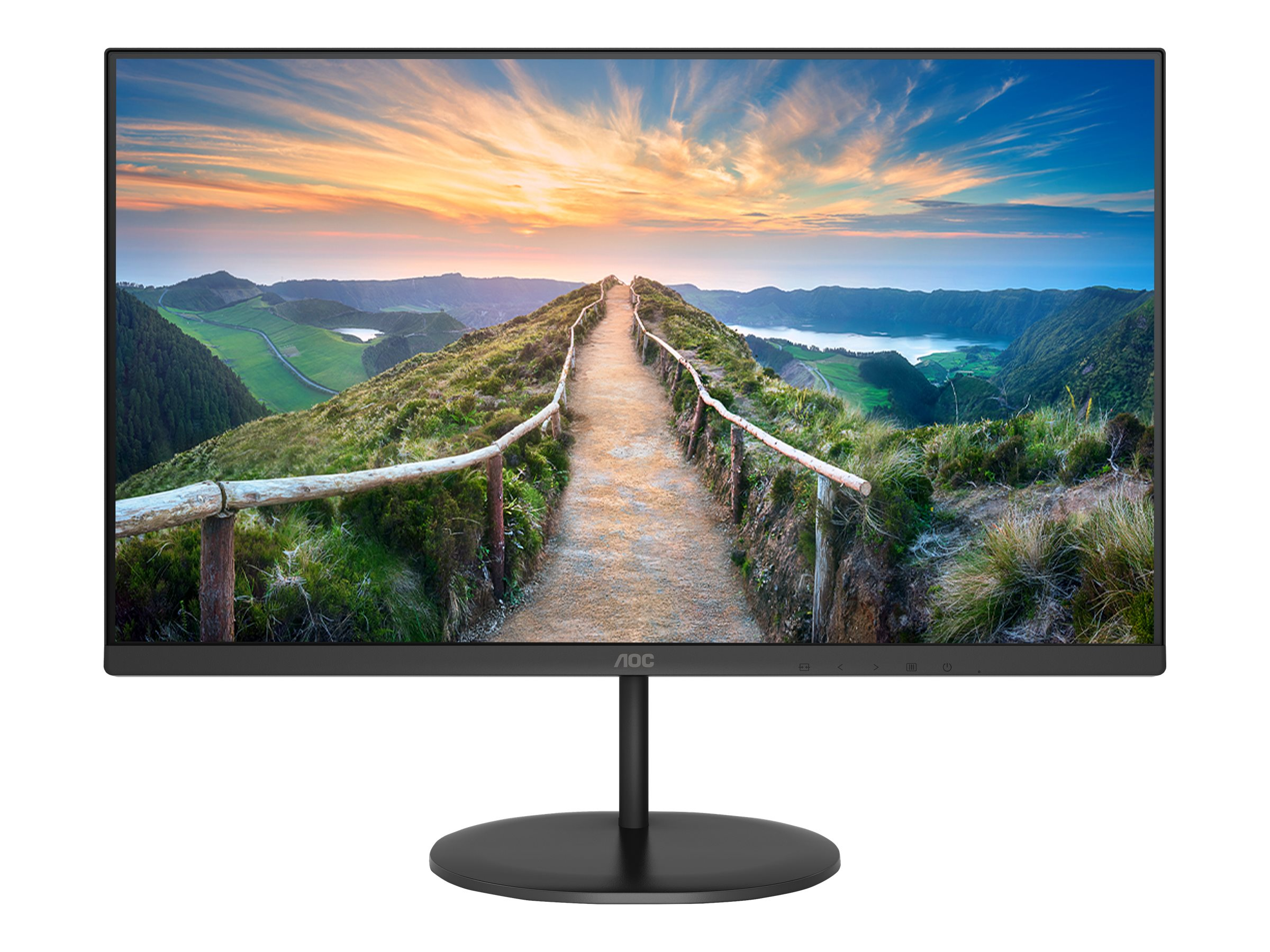 AOC Q24V4EA - LED-Monitor - 60.5 cm (24) (23.8 sichtbar)