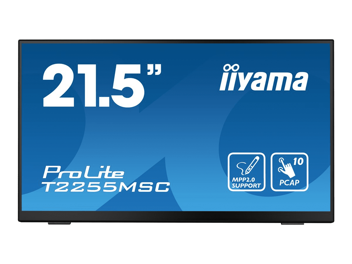 iiyama ProLite T2255MSC-B1, 21.5 Touch, Full HD (1920x1080), IPS, 60Hz,...