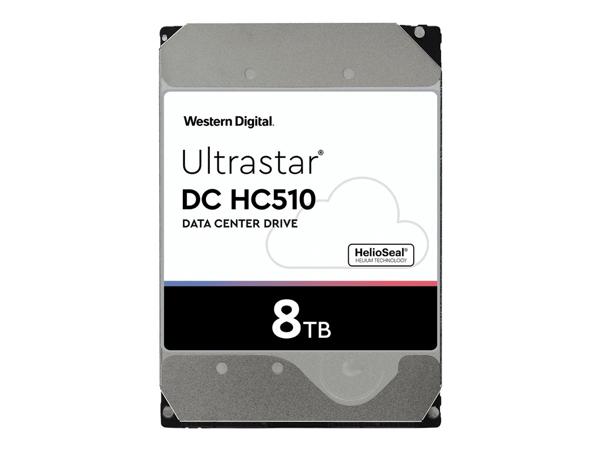 Western Digital Ultrastar DC HC510 8TB, 512e, ISE, SAS 12Gb/s