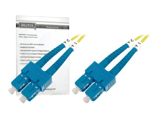 DIGITUS DK-2922-03 3m SC SC Gelb Glasfaserkabel