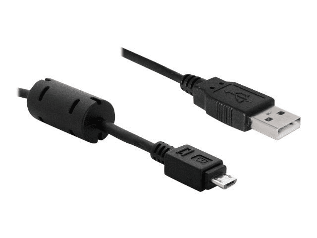 Delock USB-Kabel - Kabel - Digital / Daten DELOCK Kabel 3 m - 5-polig - Schwarz